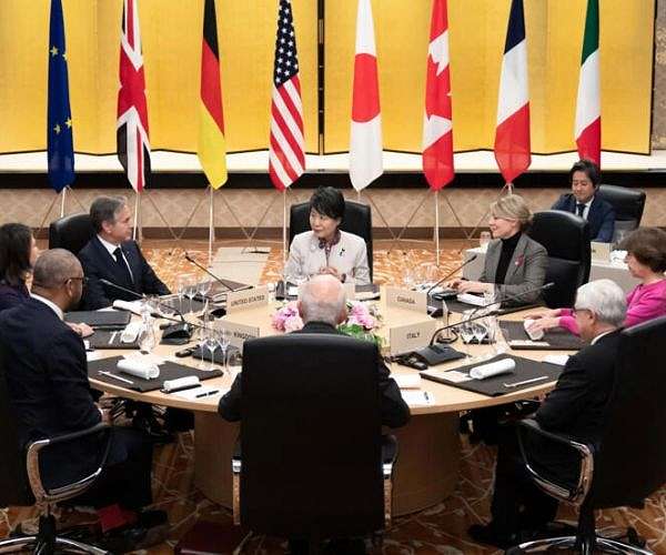 G7 seeks common line on Gaza, vows 'strong support' for Ukraine