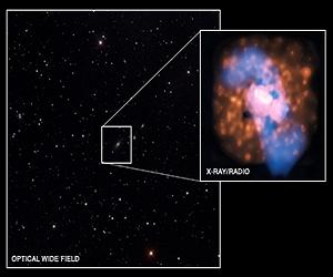 Black Hole Jerked Around Twice