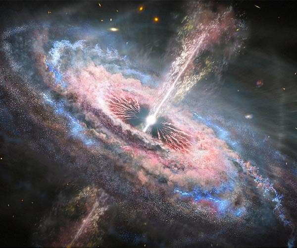 Milky Way's fate? Astronomers reveal what ignites quasars