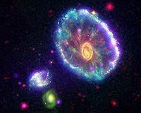 Cartwheel Galaxy Makes Waves In New NASA Image