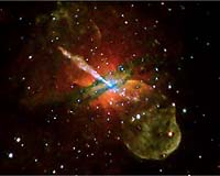 Jet Power And Black Hole Assortment Revealed In New Chandra Image