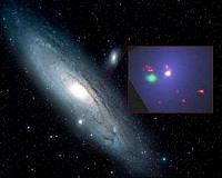 VLA reveals 'bashful' black hole in neighboring galaxy
