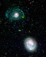 NASA Telescope Reveals Nearby Galaxy's Invisible Arms