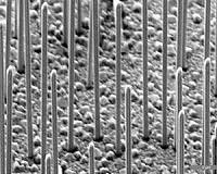 Silicon chip with integrated laser: Light from a nanowire