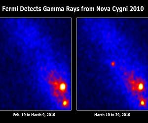 Fermi Detects Gamma-Rays From Exploding Nova
