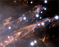 The Delicate Trails Of Star Birth
