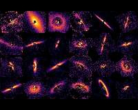 Rogue's gallery of dusty star systems reveals exoplanet nurseries