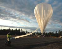 Giant NASA Balloon Lifts Of From Esrange Space Center