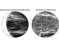 Giant pattern discovered in the clouds of planet Venus