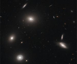 Hubble Traps Galactic Fireflies