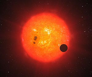 First Super-Earth Atmosphere Analyzed
