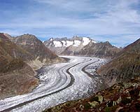 Remanent Swiss Ice Cap Melting Fast