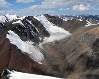 Substantial glacier ice loss in Central Asia's largest mountain range