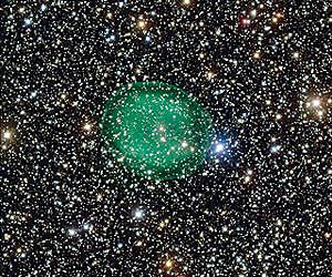 A Ghostly Green Bubble