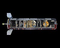 GOCE's Electric Ion Propulsion Engine Switched On