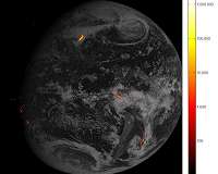 Flashy first images arrive from NOAA's GOES-16 lightning mapper