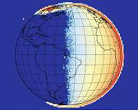 NASA's GOLD instrument captures its first image of the Earth