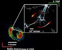 A black hole under the gravitational lens