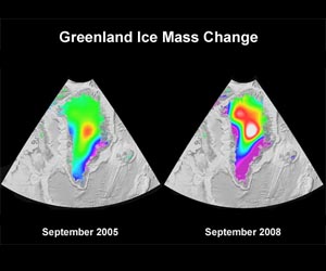 Grace Sees Rapid Spread In Greenland Ice Loss