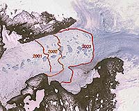Atmosphere And Ocean Warming Thinning Out Greenland Icecap
