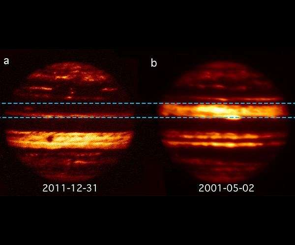 Research 'solves' mystery of Jupiter's stunning colour changes