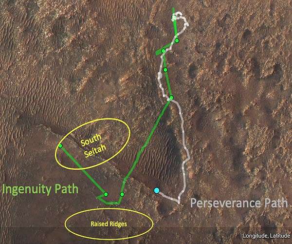 NASA's Ingenuity helicopter completes 12th Mars flight