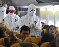Airlines rachet up prevention to target swine flu