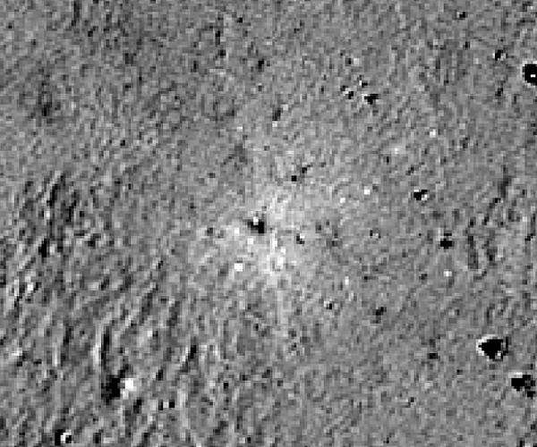 NASA's LRO views impact site of HAKUTO-R lunar lander