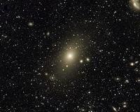 Giant galaxy is still growing