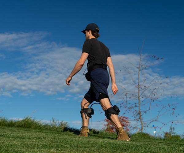 A personalized exosuit for real-world walking