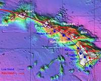 Study: Hawaiian hotspot migrated between 50 and 60 million years ago