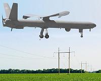 HERMES 450 soars during the North Dakota UAS Field Day