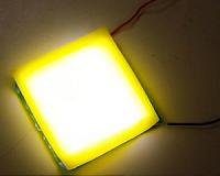 New easily fabricated, flexible and wearable white-light LED