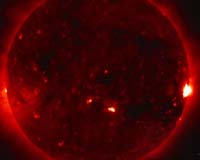 Hinode Satellite Makes First Observations Of A Spooky Sun