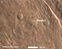 UA-led HiRISE camera spots long-lost space probe on Mars