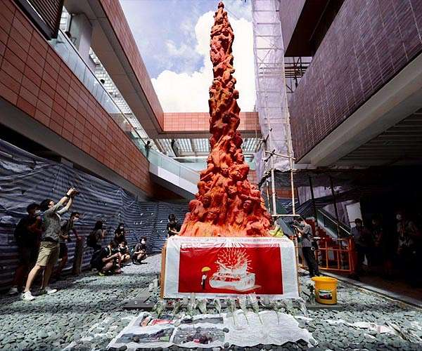 Tiananmen masses axed as crackdown memorials erased in Hong Kong