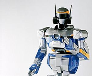 Robot built to walk like senior citizens