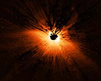 Circumstellar Dust Takes Flight In The Moth