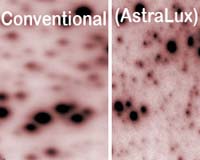 AstraLux: Hubble's Sharp Resolution from Calar Alto