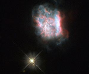 Hubble Sees J 900 Masquerading as a Double Star