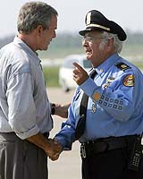 Bush On Fifth Tour Of Hurricane-Ravaged US Gulf Coast