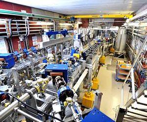 Light tsunami in a superconductor