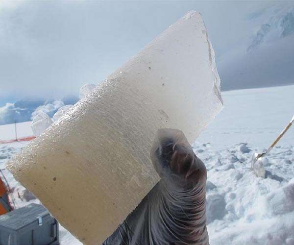 Frozen library of ancient ice tells tales of climate's past