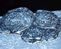The shape of melting in two dimensions