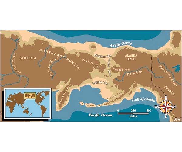 Large fluctuations in sea level occurred throughout the last ice age