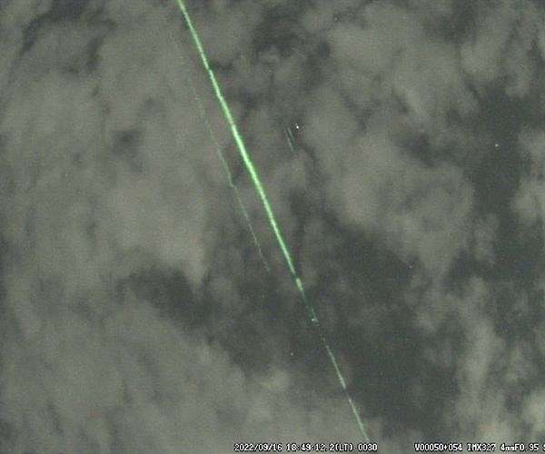 NASA satellite's elusive green lasers spotted at work