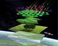 Studying crops, from outer space