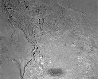 OSIRIS catches glimpse of Rosetta's shadow