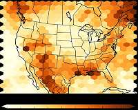 What is causing more extreme precipitation in the northeast?