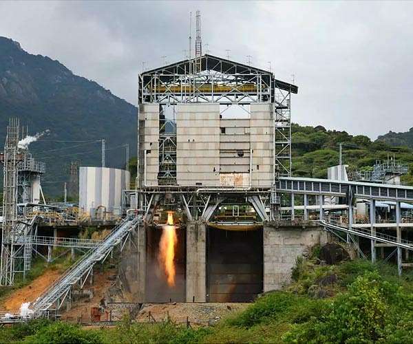Successful flight acceptance hot test of CE-20 cryogenic engine